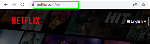 ब्राउज़र में नेटफ्लिक्स खोलें