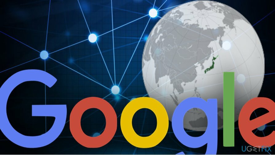Googlen virhe tyrmäsi Internetin miljoonilta Internetin käyttäjiltä Japanissa