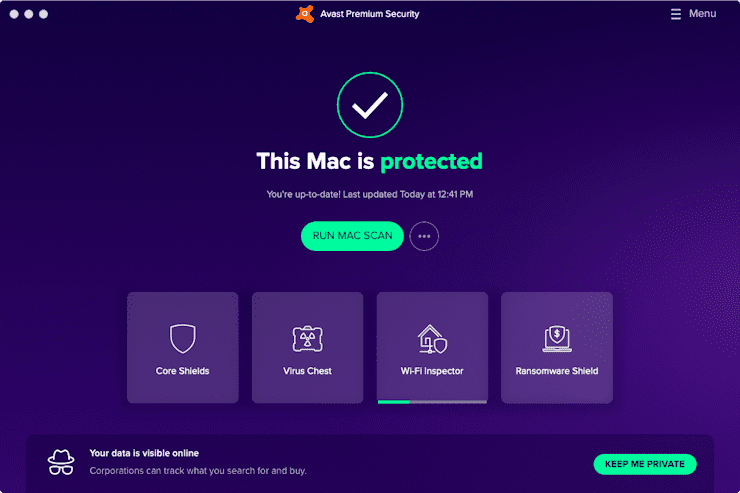 Avast для Mac