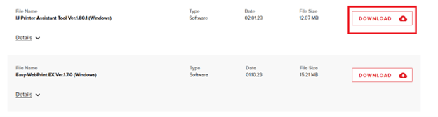 Descargue el último controlador Canon tr4520