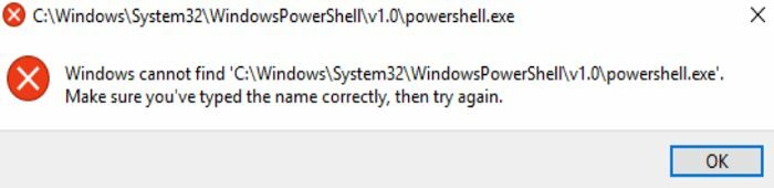 windows-nem találja-powershell