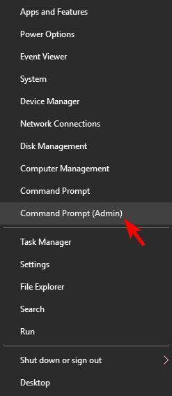 เรียกใช้ Command Prompt ในฐานะผู้ดูแลระบบ