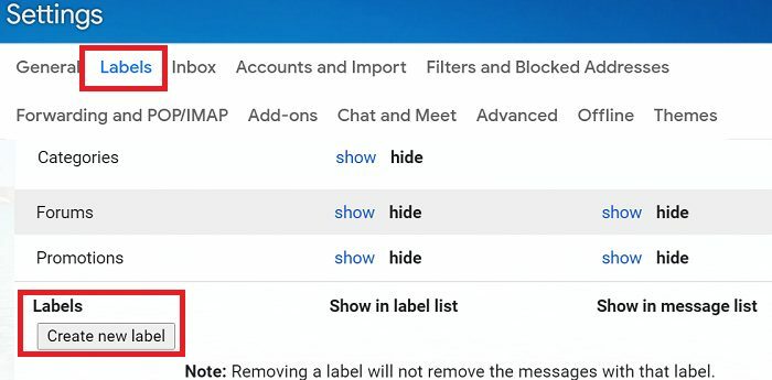 создать-новый-метка-Gmail