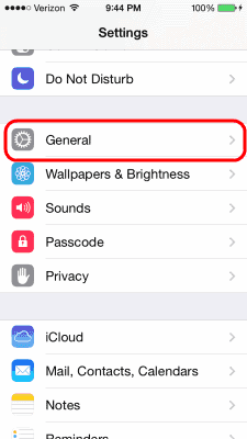 iOS7:n yleinen vaihtoehto