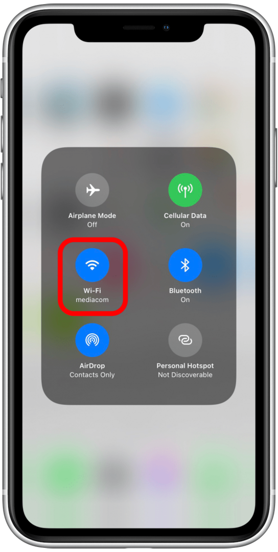 Verifique la conexión Wi-Fi en el iPhone