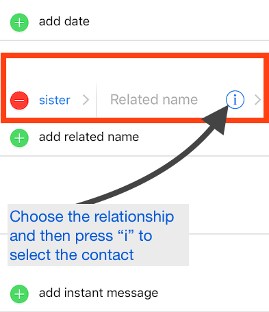 Tips för iPhone-kontakter