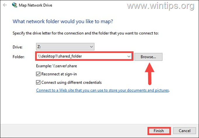 Hálózati meghajtó hozzárendelése a File Explorerből Windows 1011 rendszeren