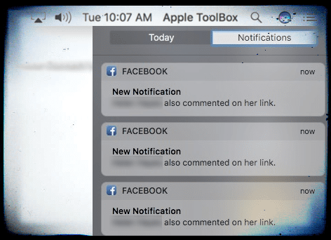 As notificações do Facebook continuam se repetindo no MacBook, como corrigir