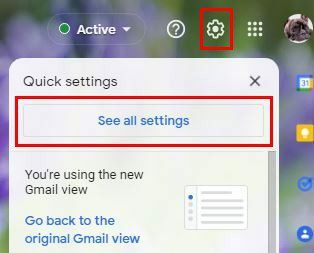 Настройки Gmail