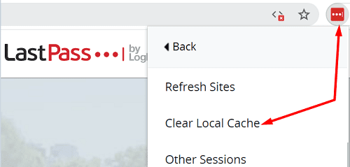 effacer-local-cache-lastpass