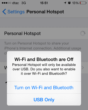 Hotspot-alternativer