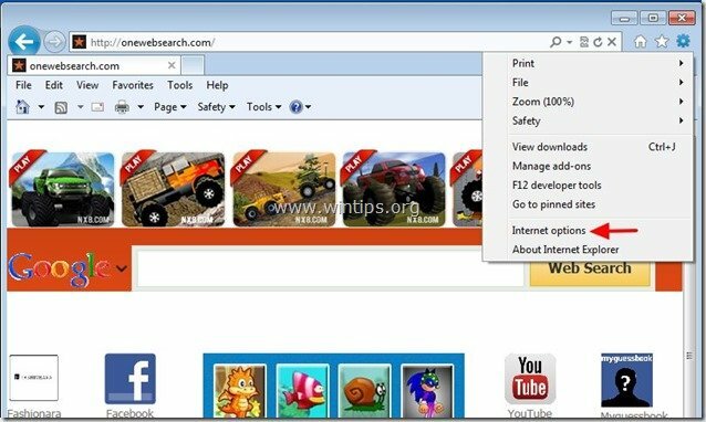 fjern-onewebsearch-internet-explorer