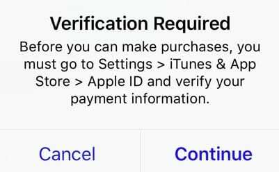 %% AppleID %% Error durante la verificación del pago