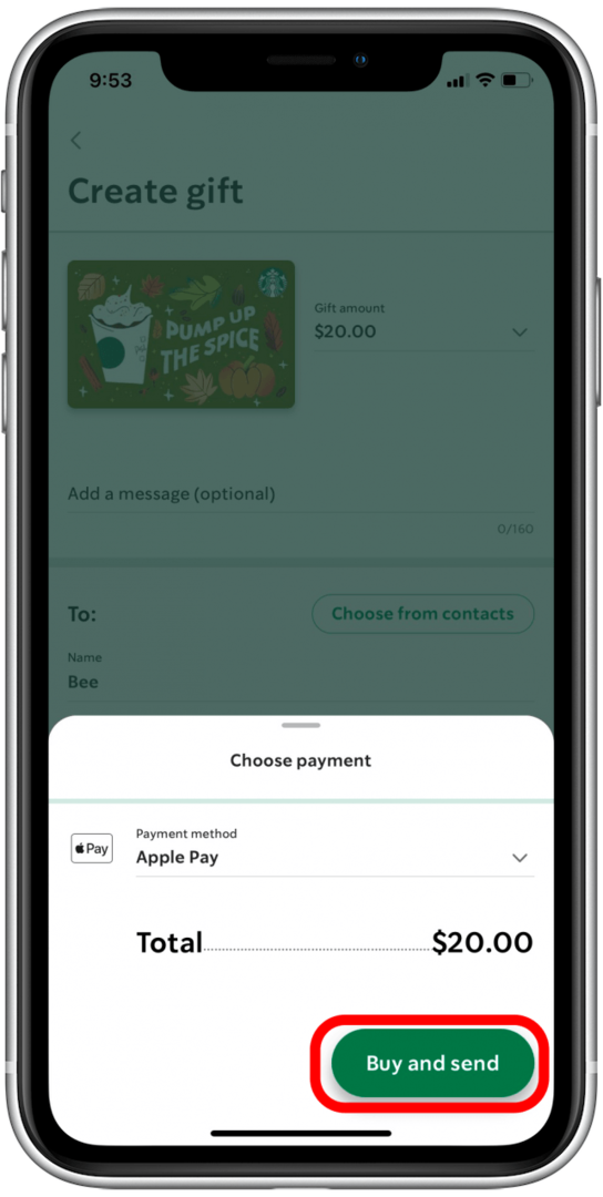 Cara menggunakan Apple Pay di aplikasi Starbucks 