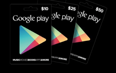 Kredit v obchode Google Play