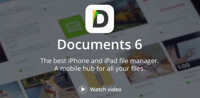 Documents 6 by Readdle banner