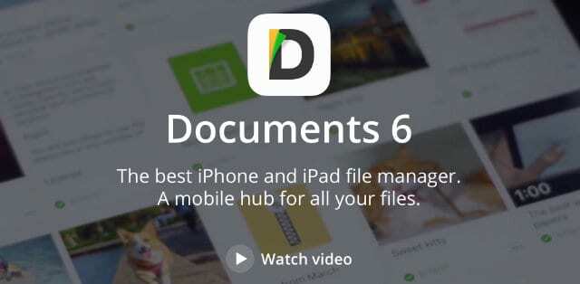 Bannerul Documents 6 by Readdle