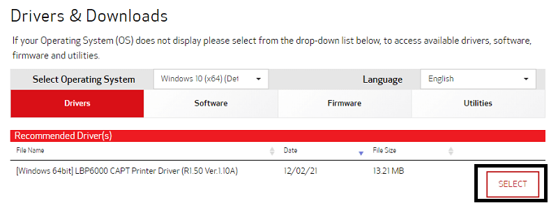 قم بتنزيل Canon LBP6000