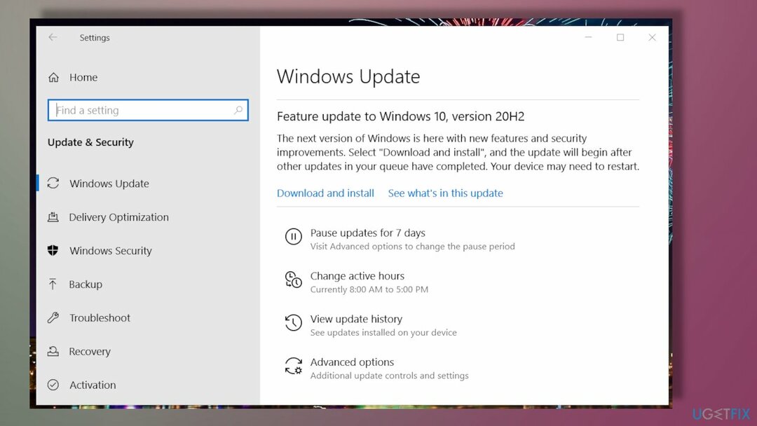 Informationen zum Windows-Update