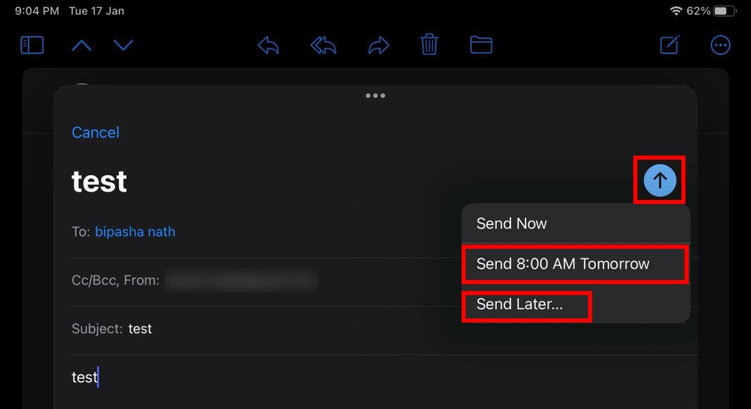 So planen Sie eine E-Mail in Outlook unter iOS iPadOS.jpg