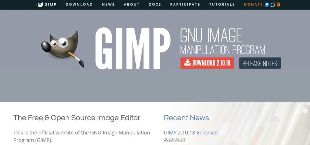 GIMP - כלי עורך התמונות הטוב ביותר עבור Mac