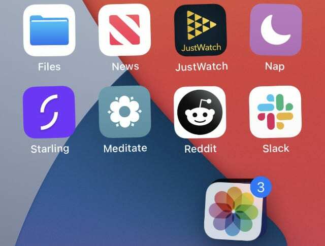 Mehrere Apps gleichzeitig auf dem iPhone verschieben
