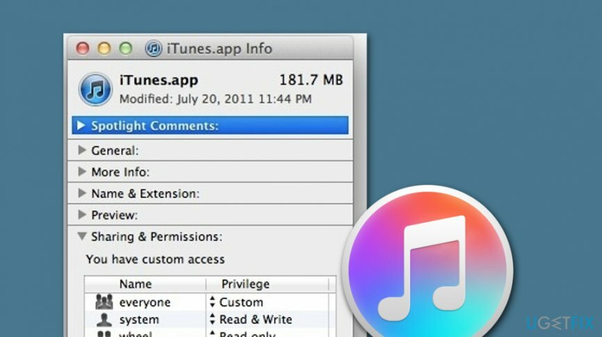 Avinstaller iTunes fra Mac-en