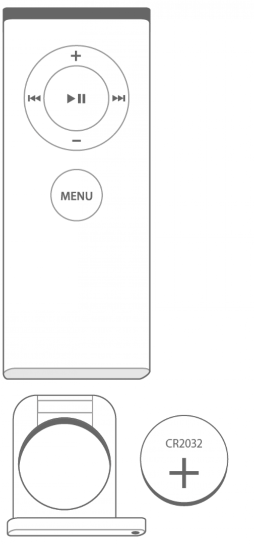 Пульт Apple TV Remote, белый