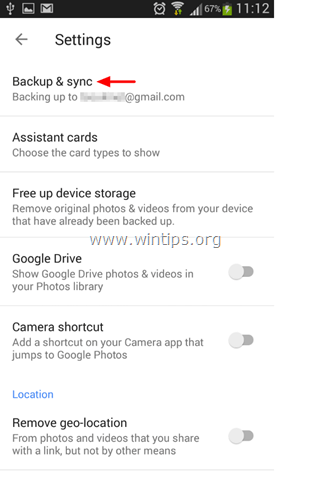 google-fotos-backup-inställningar