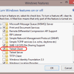 Как установить Telnet в Windows 10
