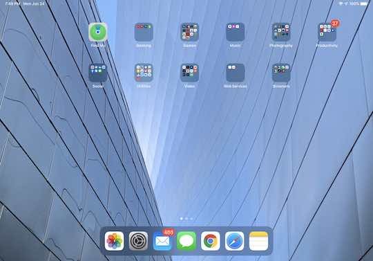 Como configurar a tela inicial do iPad sem widgets no iPadOS iOS 13