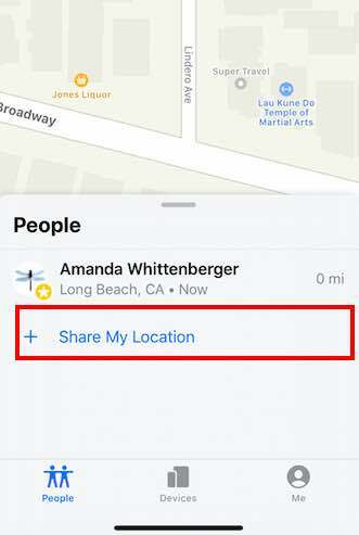 Πώς να μοιραστείτε την τοποθεσία σας στο iPhone χρησιμοποιώντας την εφαρμογή Εύρεση μου
