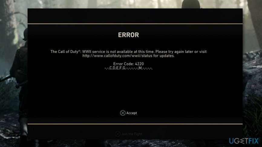 Reparar el código de error 4220 de Xbox Live en Xbox One