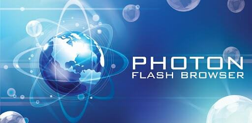 Photon Flash Player και πρόγραμμα περιήγησης