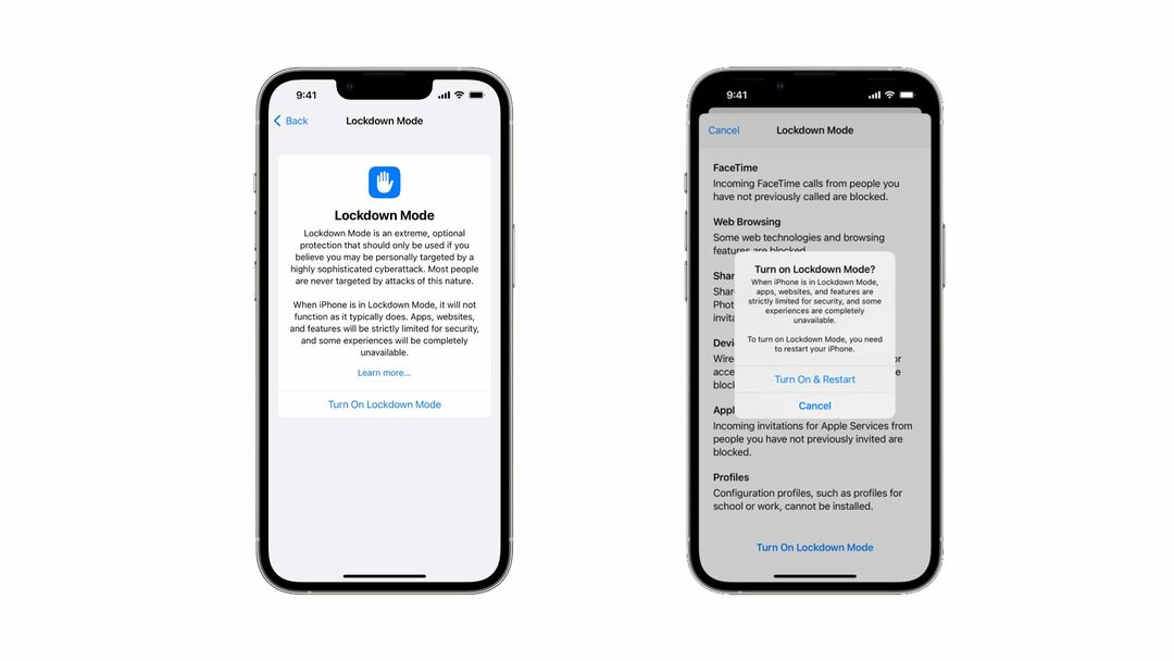 Cómo usar el modo de bloqueo en iPhone