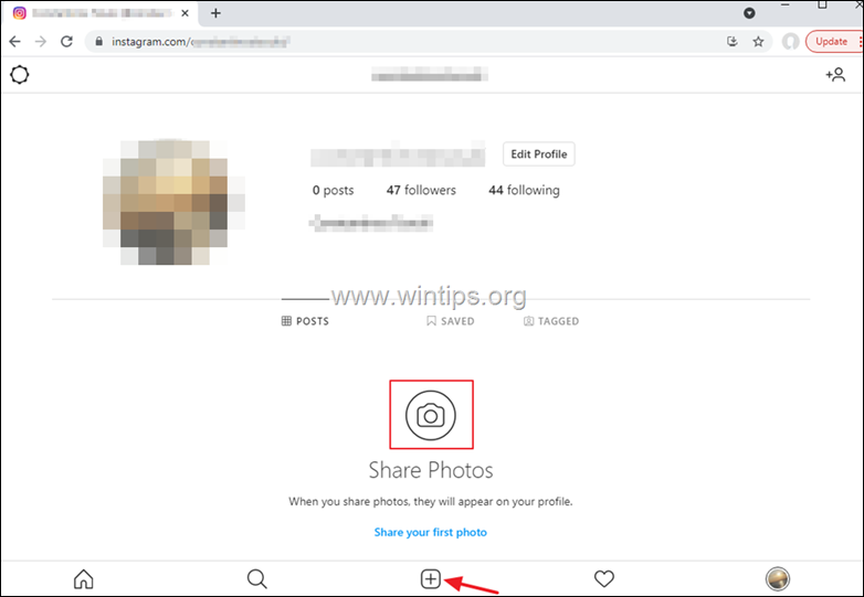 PCからInstagramに写真を投稿する方法