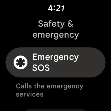 Sådan konfigurerer du Emergency SOS på Google Pixel Watch - 2