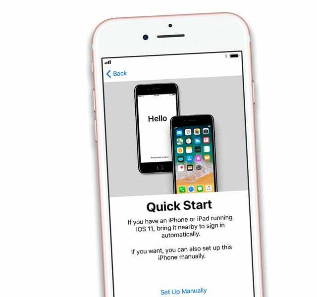 iDevices, iPhones, iPads, iPods के लिए iOS 11 और iOS 12 स्वचालित सेटअप
