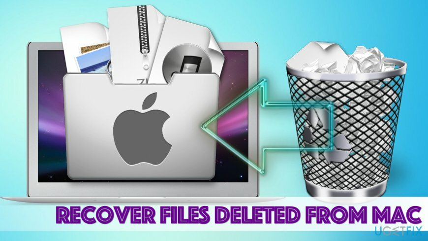 Mac에서 파일 복구