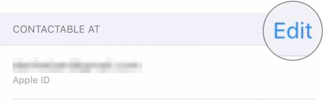 Rediģējiet Apple ID e-pasta adreses