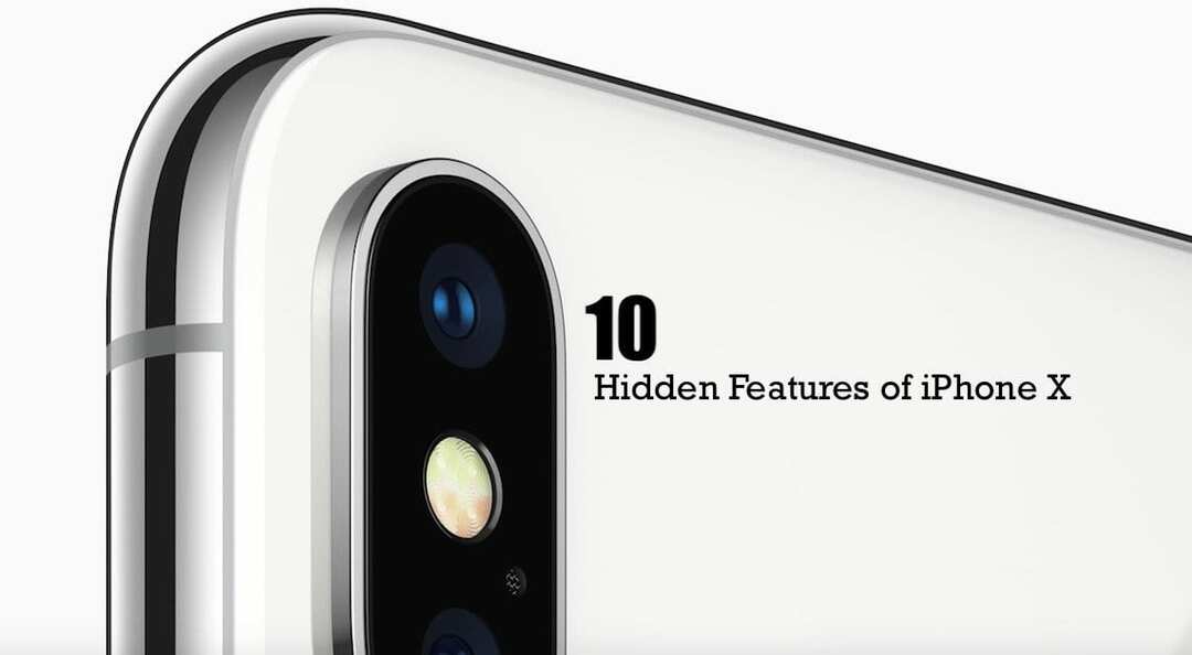 Funciones ocultas del iPhone X