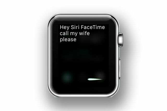 chiamata audio facetime su Apple Watch