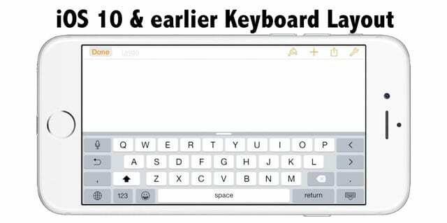 iPhone, iPad barra de atajos de teclado desaparecida, arreglar