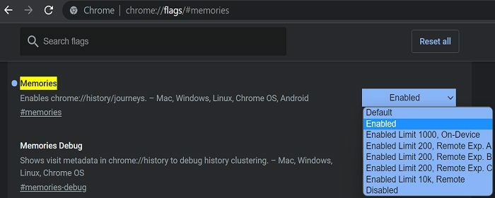 google-chrome-memories