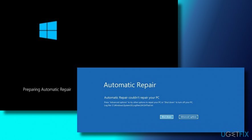 Исправьте ошибку «Автоматическое восстановление не может восстановить ваш компьютер» в Windows 10
