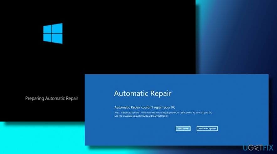 Solucione el error " La reparación automática no pudo reparar su PC" en Windows 10