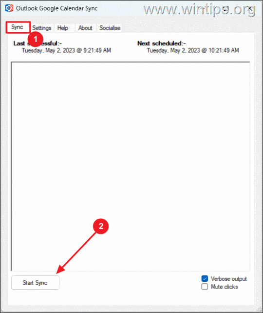 Google カレンダーと Outlook カレンダーの同期を開始する