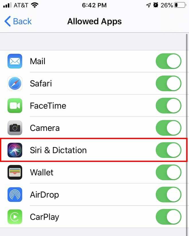 Durasi Layar - Siri