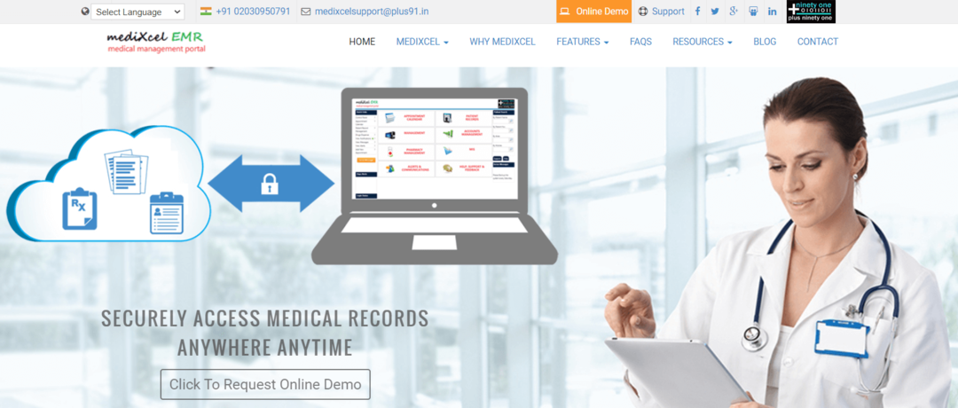 Medixcel EMR - Καλύτερο λογισμικό διαχείρισης νοσοκομείων