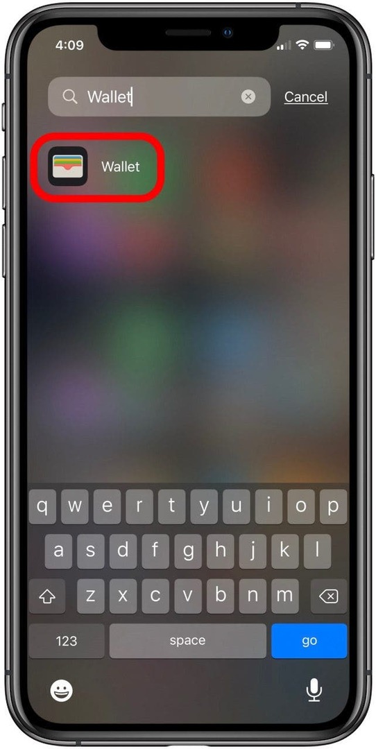 iphone peněženka jablko 